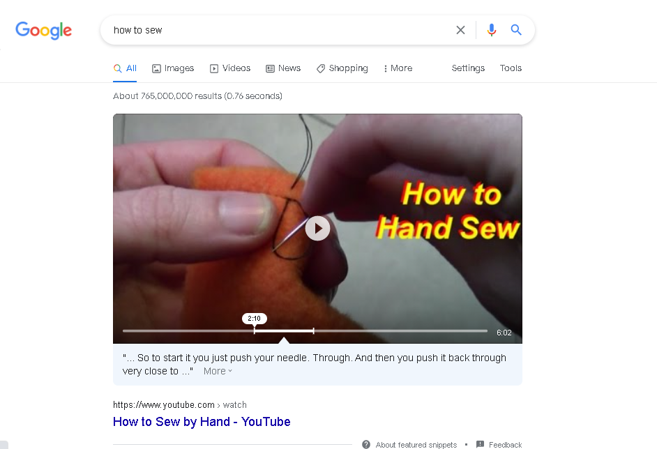 google-search-how-to-sew